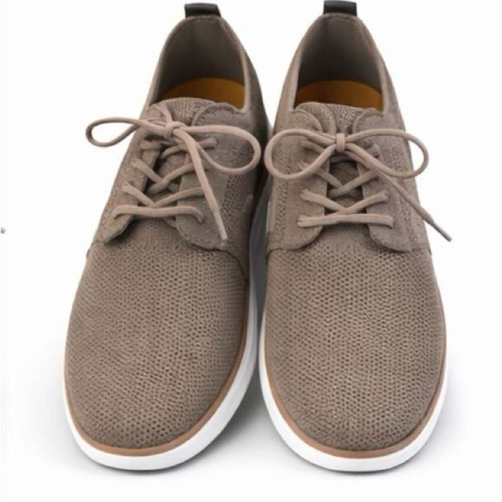 Men's Casual Derby Shoes in Taupe